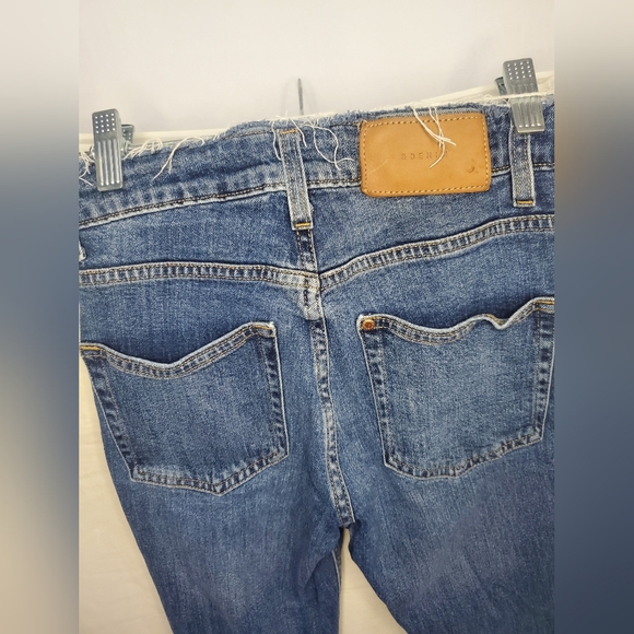 Pre-Loved Women H&M Skinny Ankle Hugh Waisted Blue Denim Jeans Size 25 - Picture 8 of 14